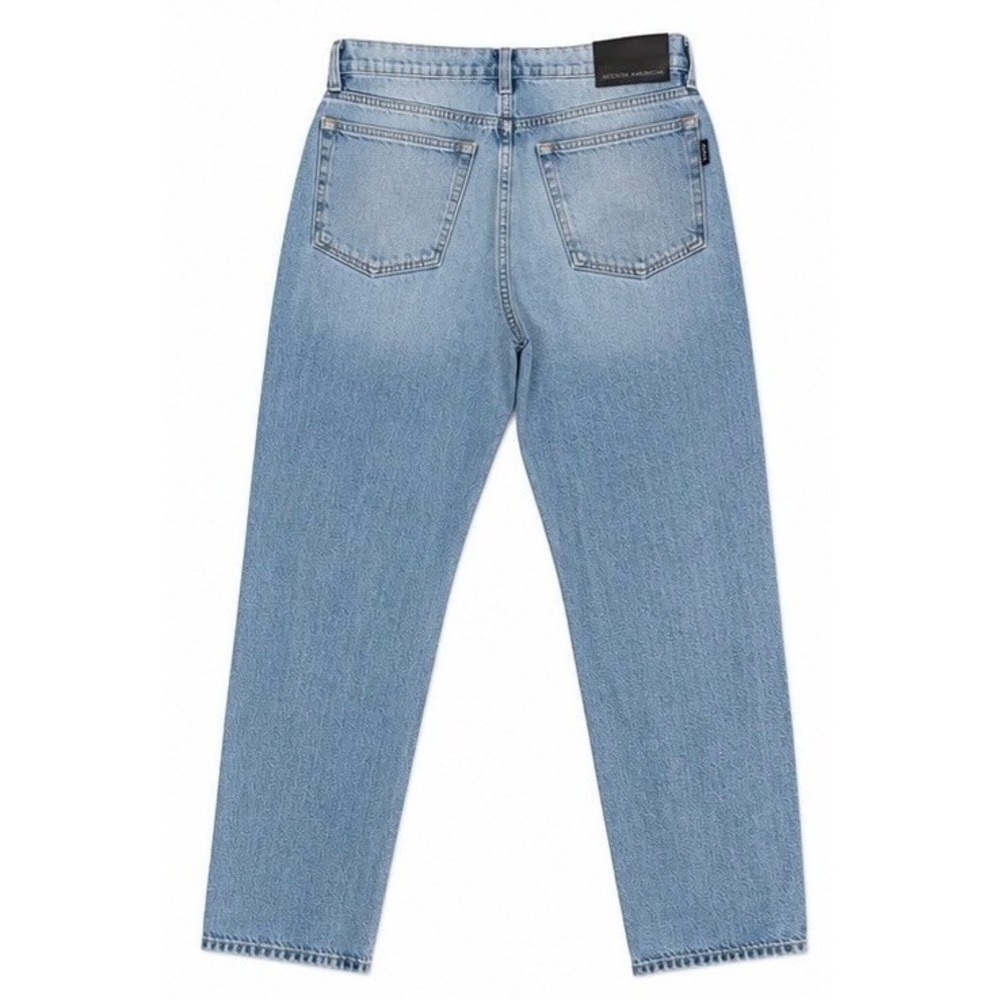 Modern American Bancroft High Rise Distressed Mom Jeans Light Wash 27 Straight - Picture 6 of 7